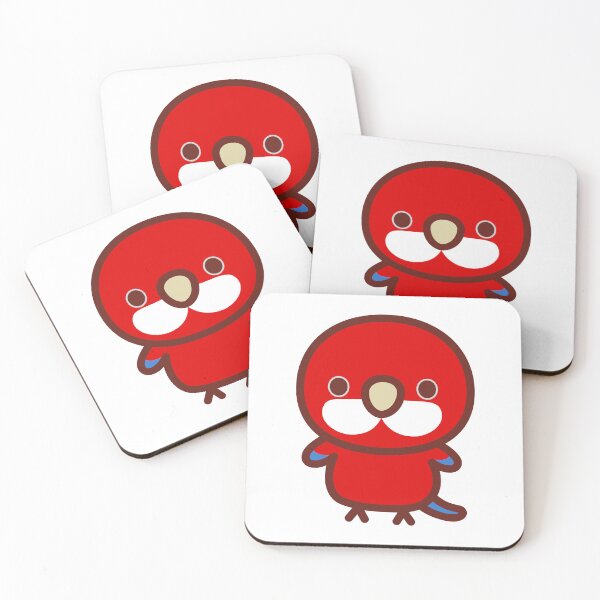Item preview, Red Eastern rosella designed and sold by INKOYADO.