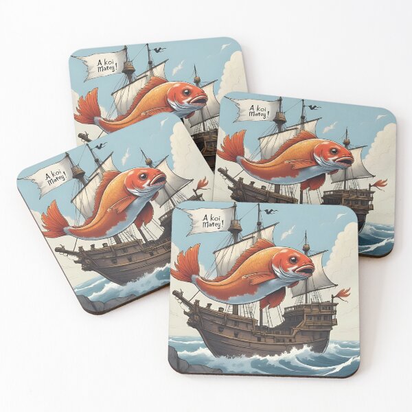 Item preview, A-Koi Matey! A Giant Fish designed and sold by FishFriends.