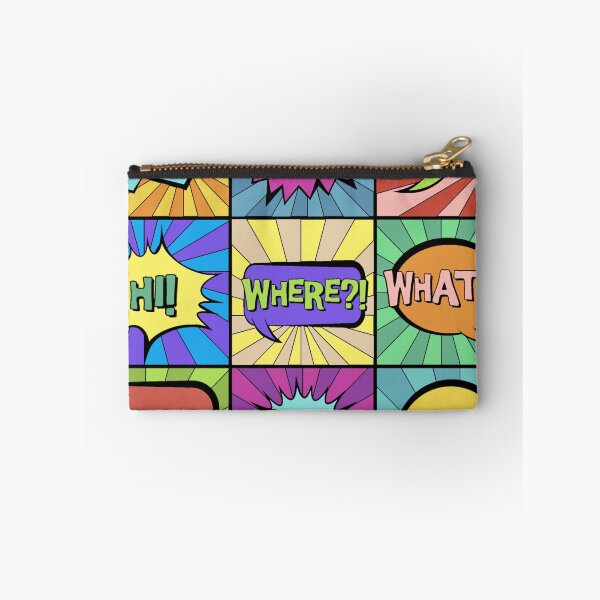 Item preview, Colorful Comic Speech Bubble Pattern – Pop Art Question Design designed and sold by IMAGENACTION.