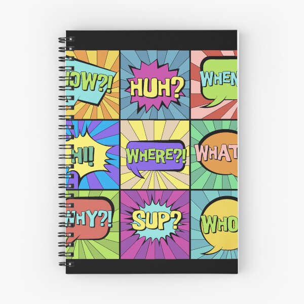 Item preview, Colorful Comic Speech Bubble Pattern – Pop Art Question Design designed and sold by IMAGENACTION.