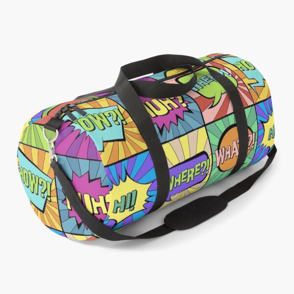 Item preview, Colorful Comic Speech Bubble Pattern – Pop Art Question Design designed and sold by IMAGENACTION.