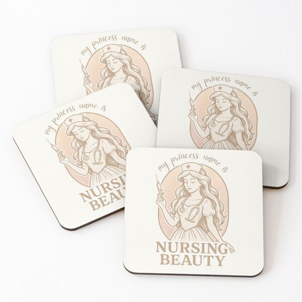 Item preview, Nursing Beauty – Vintage Princess Nurse Art designed and sold by Graphicarium Shop.
