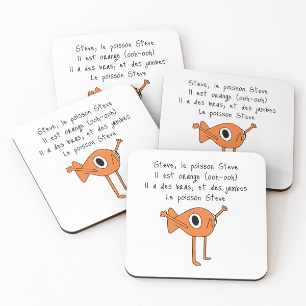 Item preview, Le Poisson Steve, Funny Meme, Viral Meme Tiktok designed and sold by toongstudio.