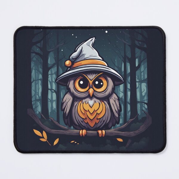 Item preview, Witch Owl of the Woods designed and sold by FamiliarPufferfish.