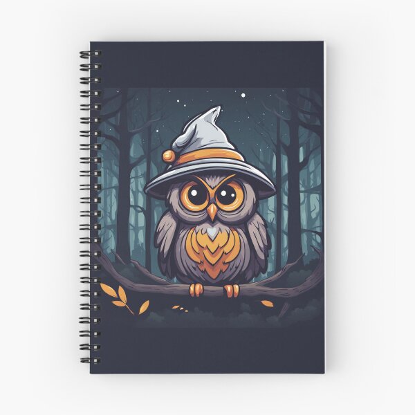 Item preview, Witch Owl of the Woods designed and sold by FamiliarPufferfish.