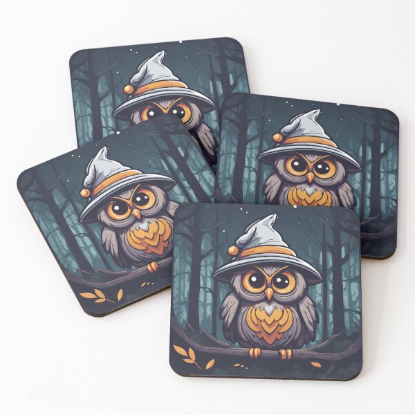Item preview, Witch Owl of the Woods designed and sold by FamiliarPufferfish.