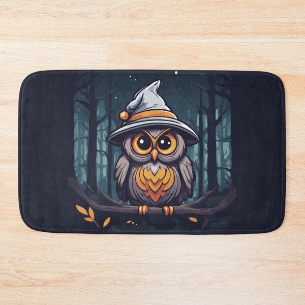 Item preview, Witch Owl of the Woods designed and sold by FamiliarPufferfish.