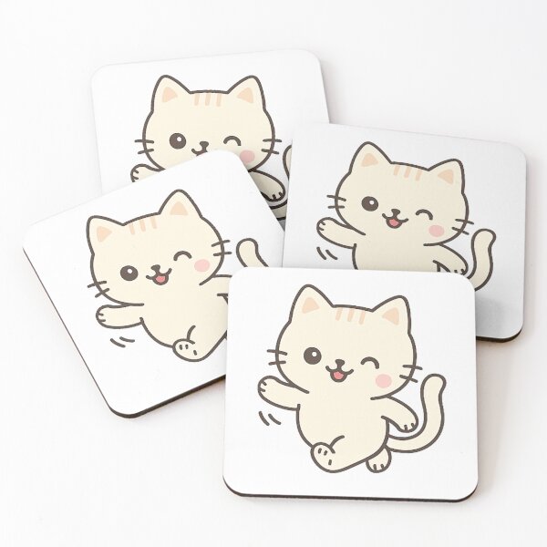 Item preview, Happy Kitty On the Move designed and sold by Purrfect Blend .