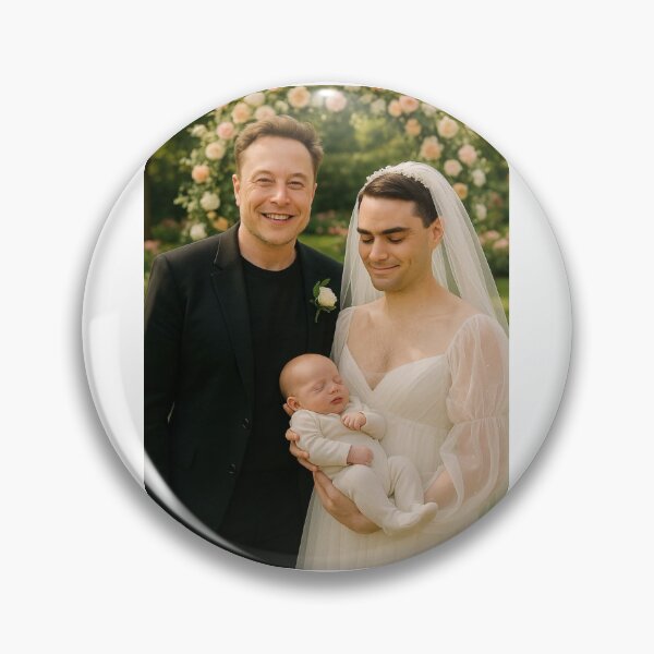 Item preview, Elon musk ben shapiro love birthday funny prank meme gift weird birthday designed and sold by CheeseBlueprint.