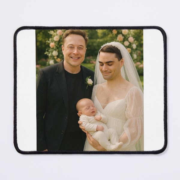 Item preview, Elon musk ben shapiro love birthday funny prank meme gift weird birthday designed and sold by CheeseBlueprint.