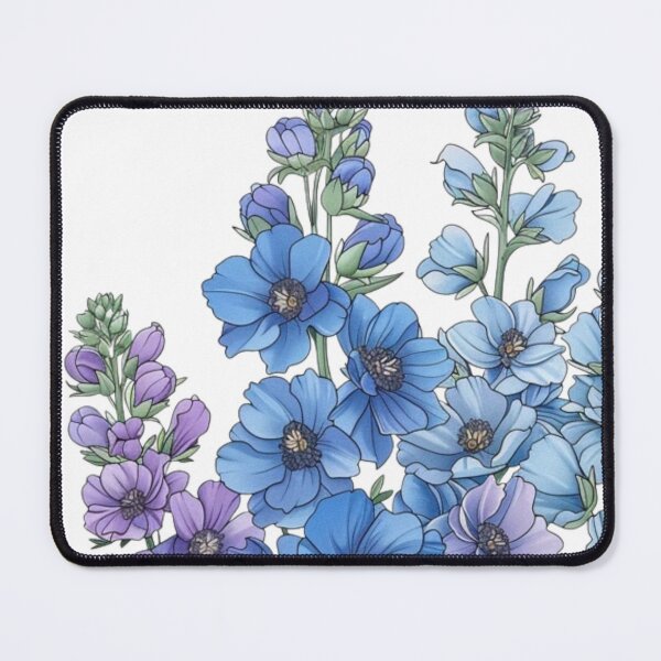 Item preview, Beautiful Larkspur Stem Flowers designed and sold by PaperieJennifer.