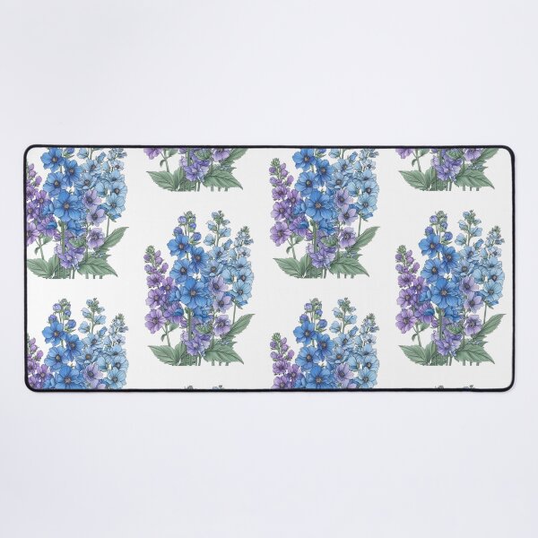 Item preview, Beautiful Larkspur Stem Flowers designed and sold by PaperieJennifer.