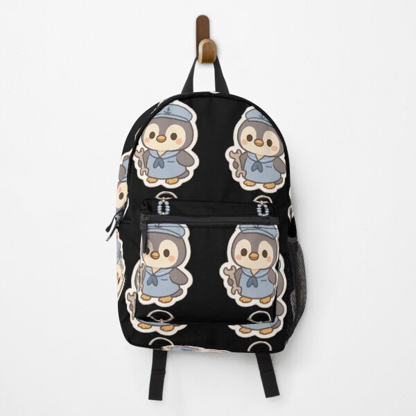 Item preview, Cute Penguin Sailor Kawaii keychain designed and sold by DamioPolArt.
