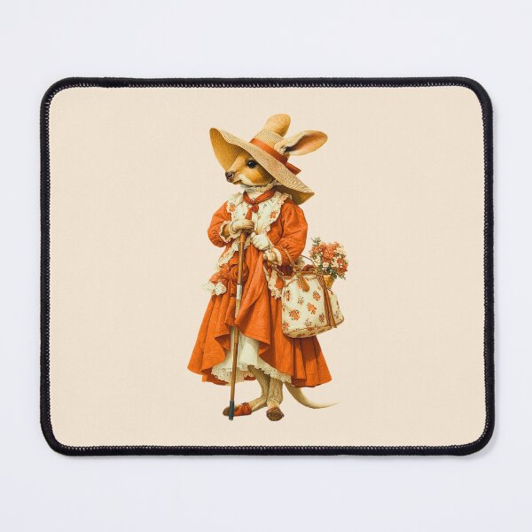 Item preview, "Lady Wallaby of the Wildflower Lane" designed and sold by MYTHIC PEEL STICKERS.