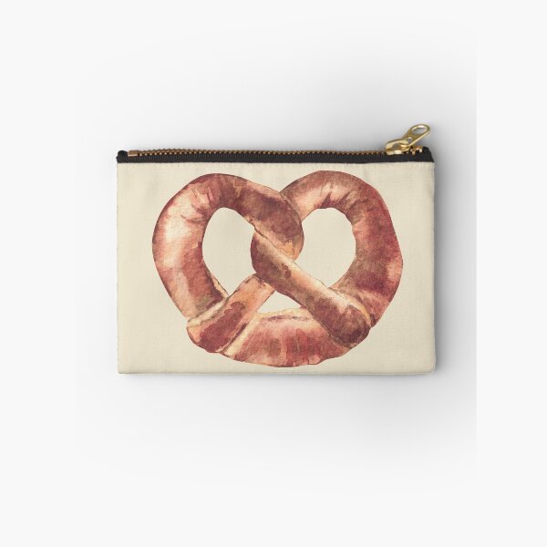 Item preview, Copy of Pretzel. Traditional German baked food Watercolor pealistic bretzel without salt. sticker designed and sold by BartolArt.