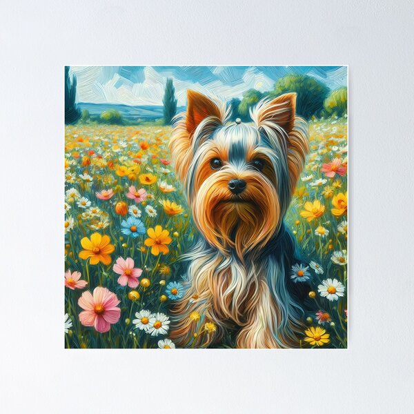 Item preview, Yorkshire Terrier Art #27 | Yorkie Lovers designed and sold by ksgraphics222.