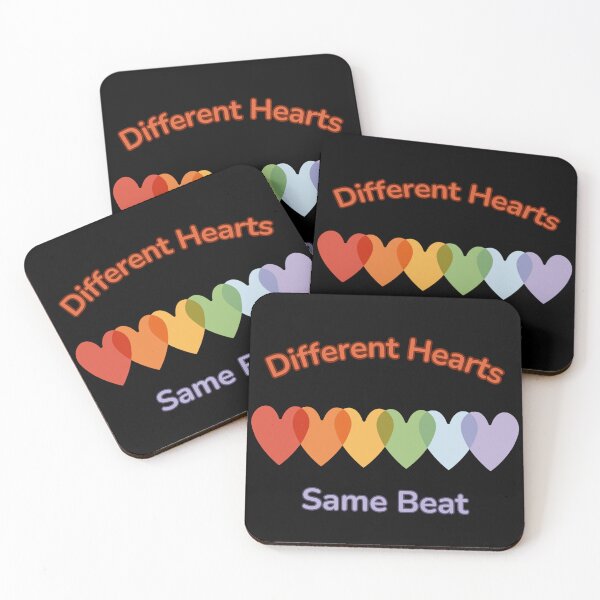 Item preview, Neurodiverse Hearts - One Beat for All T-shirt designed and sold by BatonAndInk.