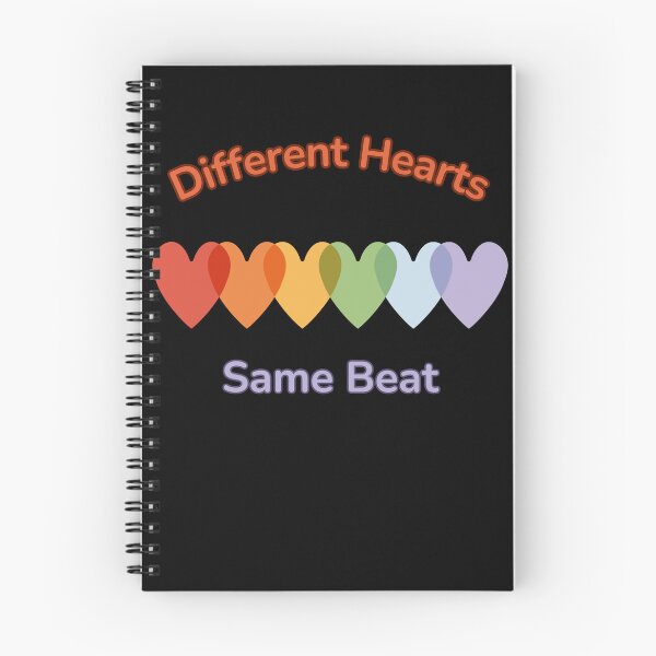 Item preview, Neurodiverse Hearts - One Beat for All T-shirt designed and sold by BatonAndInk.