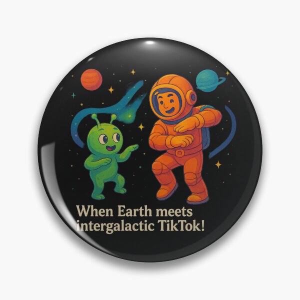 Item preview, Cosmic Moves: Teaching TikTok Across the Stars designed and sold by HEERMANArt.