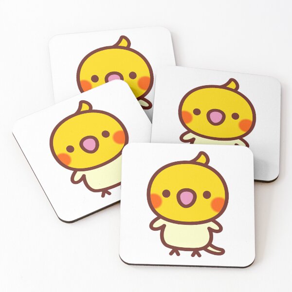 Item preview, lutino Cockatiel designed and sold by INKOYADO.