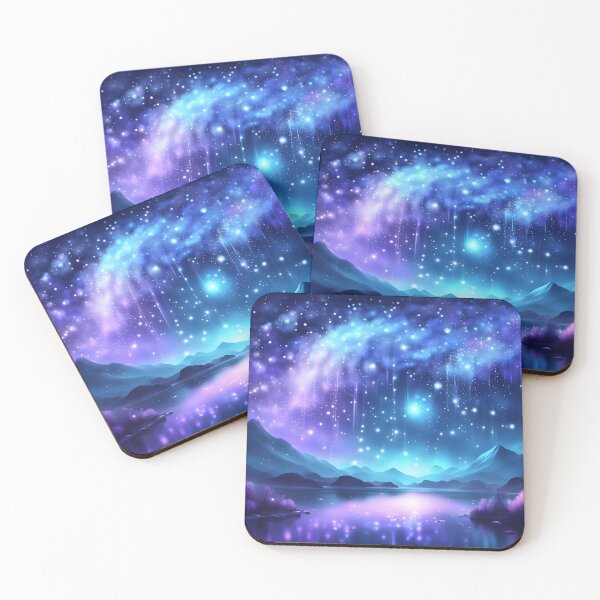 Item preview, Magical night scene with starry sky. designed and sold by 2-Seraphira.