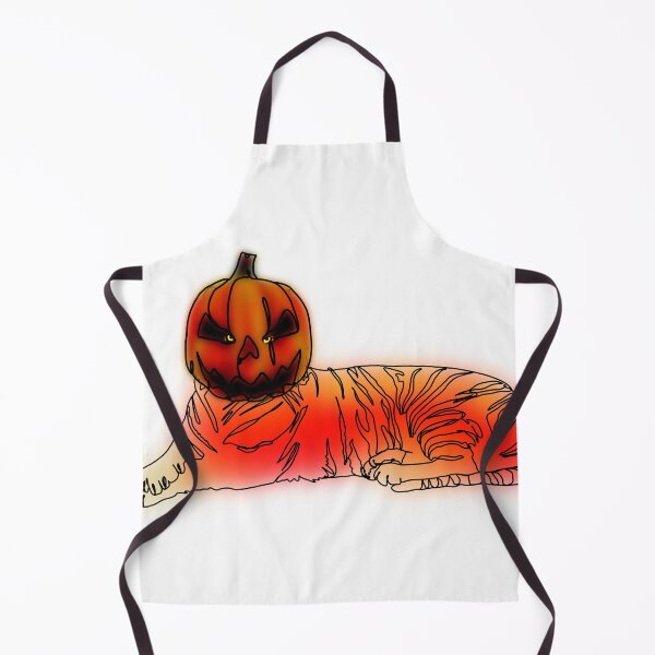 Item preview, Maple the Tiger in Jack-o’-Lantern Hat – animalzinhats designed and sold by Ashley’sAnimalz.