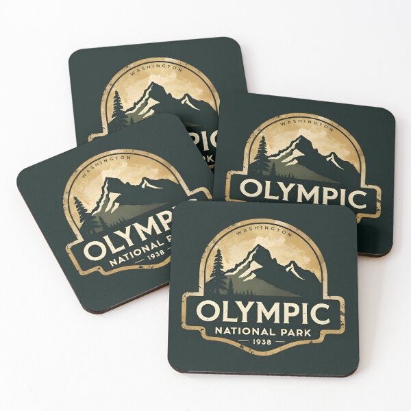 Item preview, Olympic National Park - Washington designed and sold by GoodOldVintage.