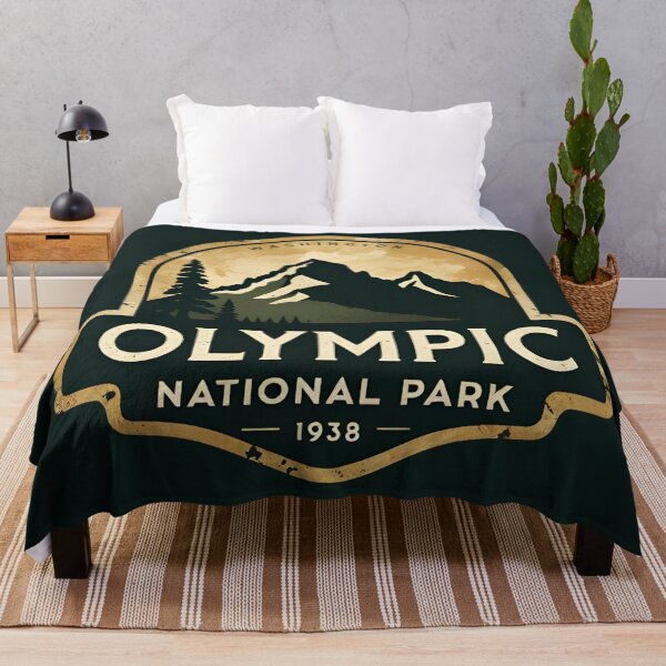Item preview, Olympic National Park - Washington designed and sold by GoodOldVintage.