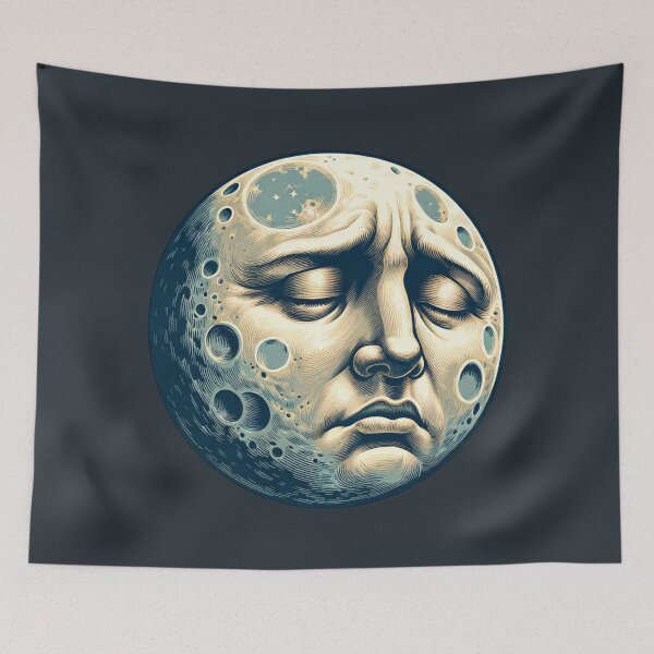 Item preview, The moon looks tired. designed and sold by mikechi.
