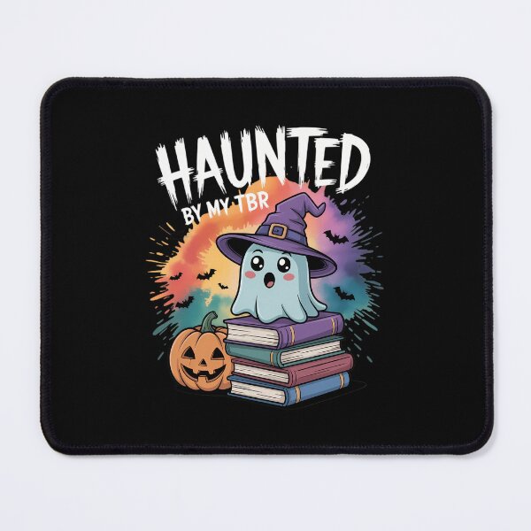 Item preview, Funny Book Lovers Ghost Halloween Bookworm designed and sold by WalshDrawnLaugh.