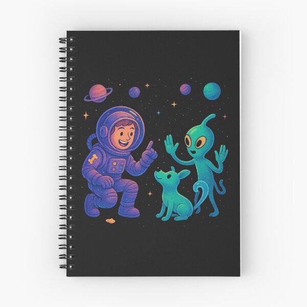 Item preview, Entrenando al cachorro espacial: Un momento más allá de la Tierra designed and sold by HEERMANArt.
