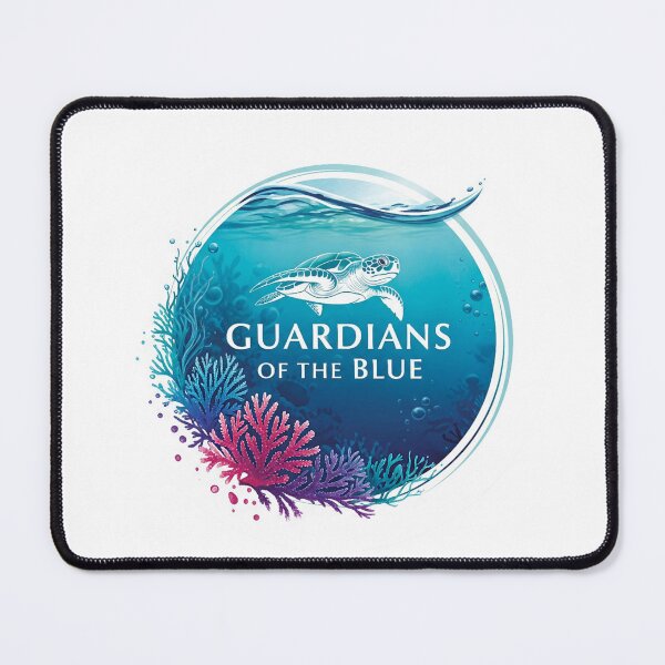 Item preview, "Ocean's Guardians": A Vintage Tribute to Marine Conservation designed and sold by ART-POD-PL.