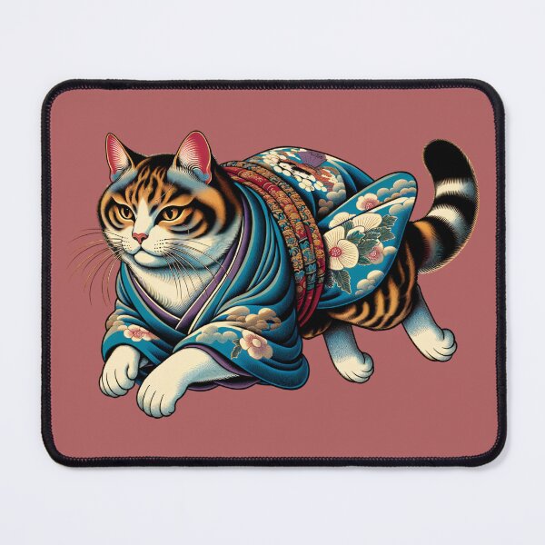 Item preview, A cat running lightly designed and sold by mikechi.