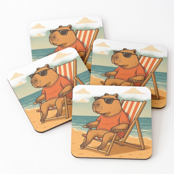Item preview, Capybara is chilling designed and sold by OneMoreGeek.