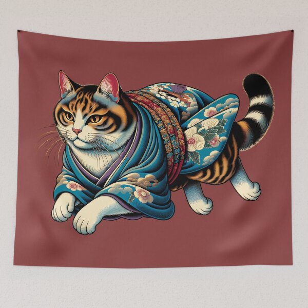Item preview, A cat running lightly designed and sold by mikechi.