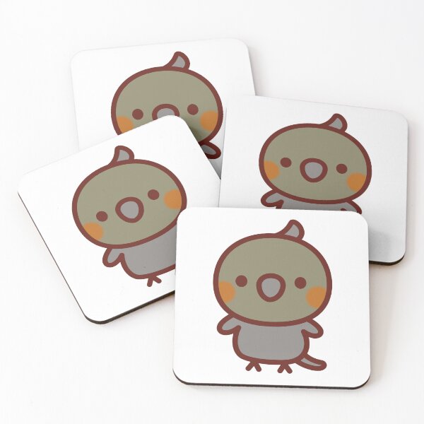 Item preview, normal grey female Cockatiel designed and sold by INKOYADO.