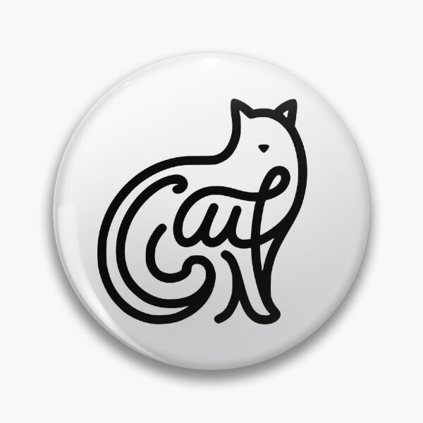 Item preview, The letters inside the cat designed and sold by mikechi.