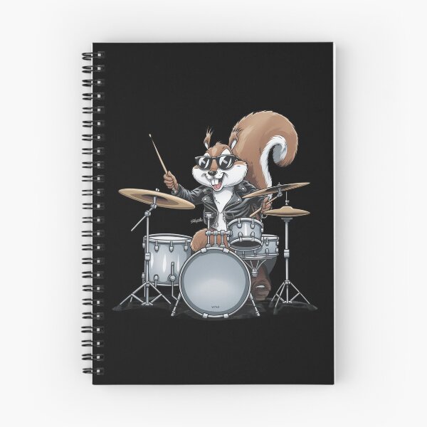 Item preview, Squirrel Playing Drums designed and sold by MarcoVerus.