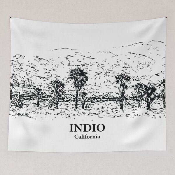 Item preview, Indio - California designed and sold by Lakeric Cityscapes.