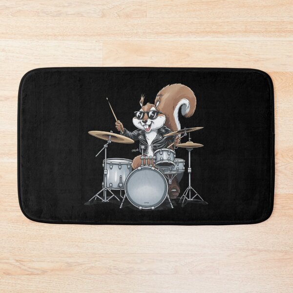 Item preview, Squirrel Playing Drums designed and sold by MarcoVerus.