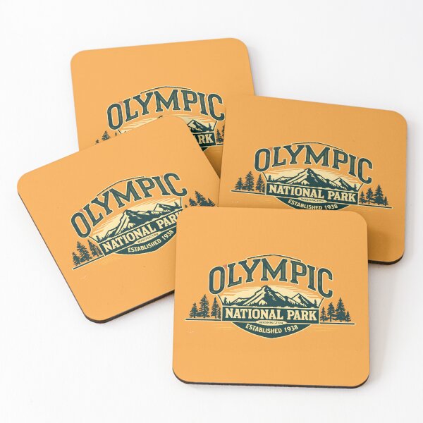 Item preview, Olympic National Park - Washington designed and sold by GoodOldVintage.
