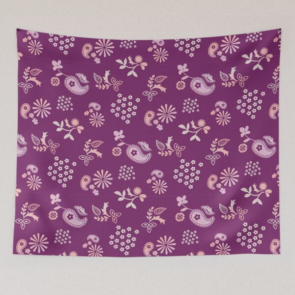 Item preview, Berry Bushel Paisley designed and sold by Courtney Nicholls.