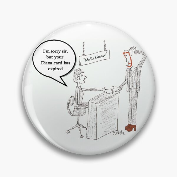 Item preview, Prince Harry's Diana card has expired designed and sold by ChitaCartoonsUK.
