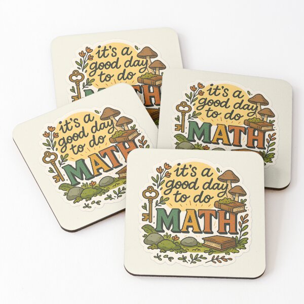 Item preview, It's a good day to do MATH Goblincore Dark academia designed and sold by Graphicarium Shop.