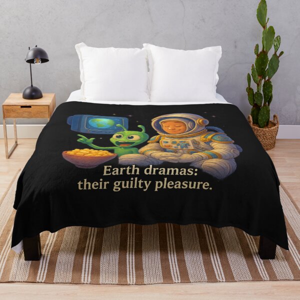 Item preview, Cosmic Movie Night: Watching Earth Dramas designed and sold by HEERMANArt.