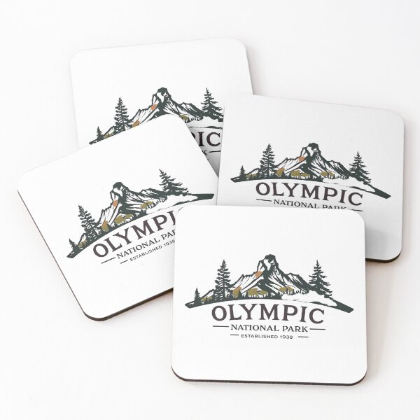 Item preview, Olympic National Park - Washington designed and sold by GoodOldVintage.