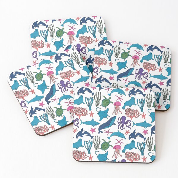Item preview, Sea animals designed and sold by Nielsen Patterns.