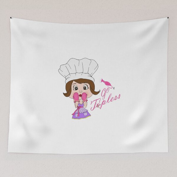 Item preview, Tipless Baking T-Shirt designed and sold by CatTail.