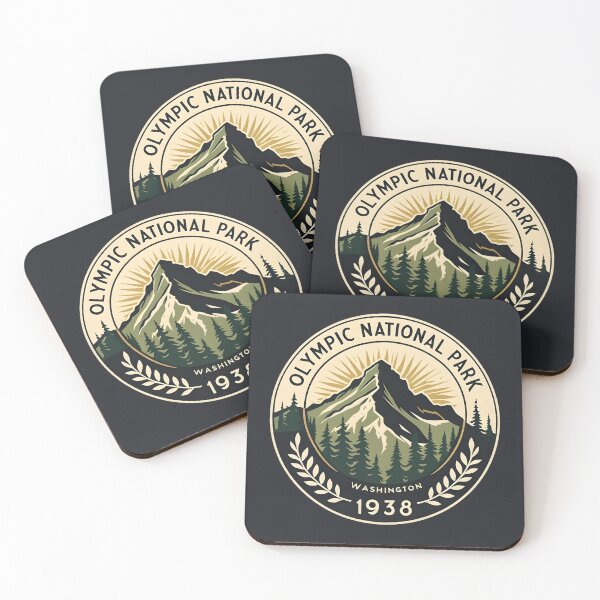 Item preview, Olympic National Park - Washington designed and sold by GoodOldVintage.