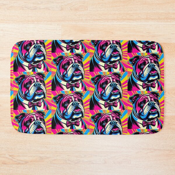 Item preview, Bulldog colorido y lindo designed and sold by Dogandesighn.